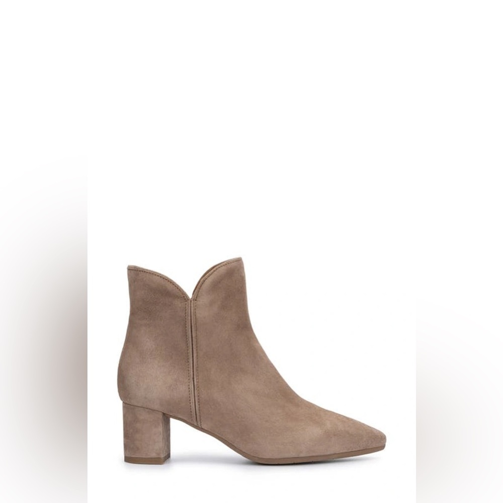 Aquatalia Boots Kaylani Suede Pointed Toe Booties 9.5